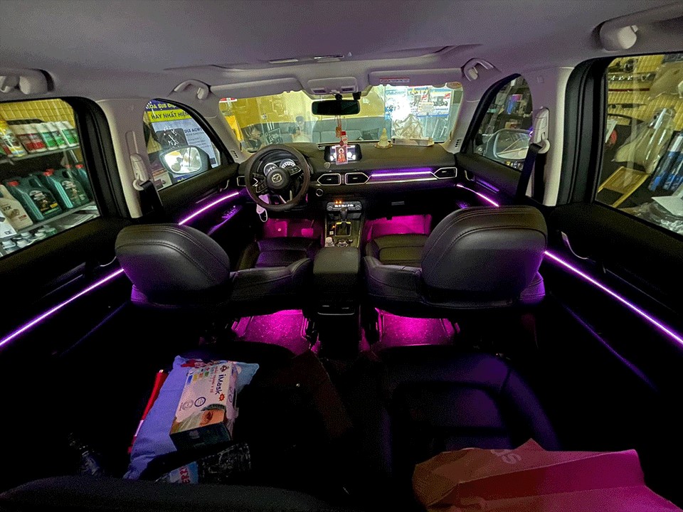 Độ Led nội thất Mazda CX30