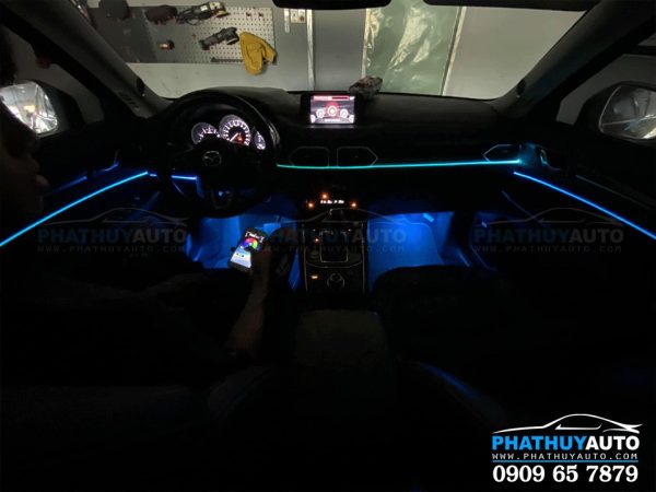 Độ led nội thất Mazda CX9