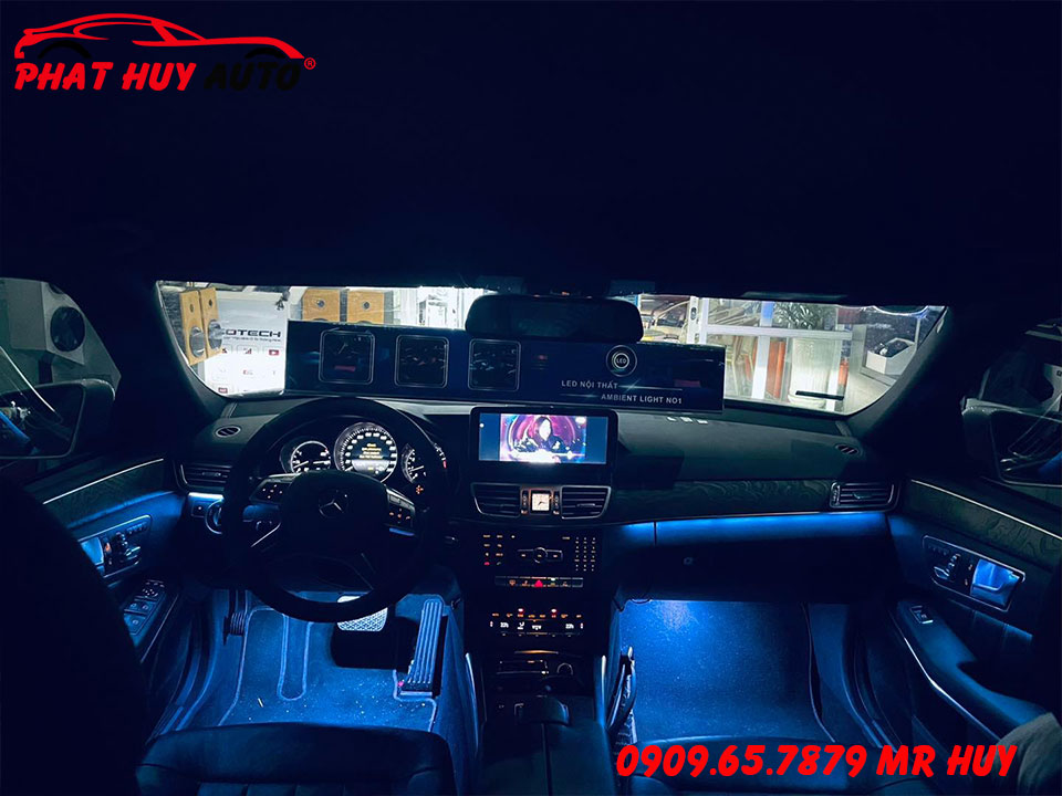 Độ Led Nội Thất Mercedes E400