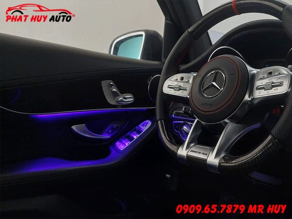 Độ led nội thất Mercedes GLC300