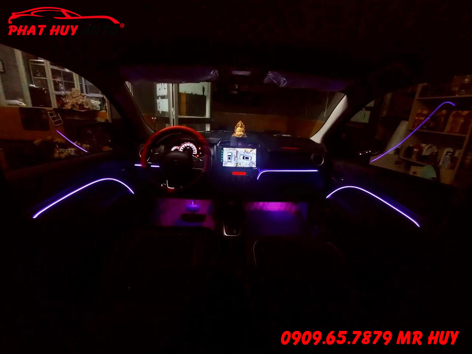 Độ Led nội thất Mitsubishi Attrage