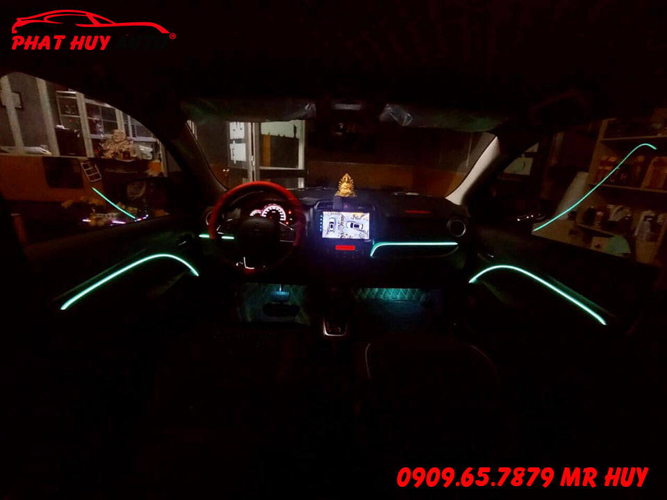 Độ Led nội thất Mitsubishi Attrage
