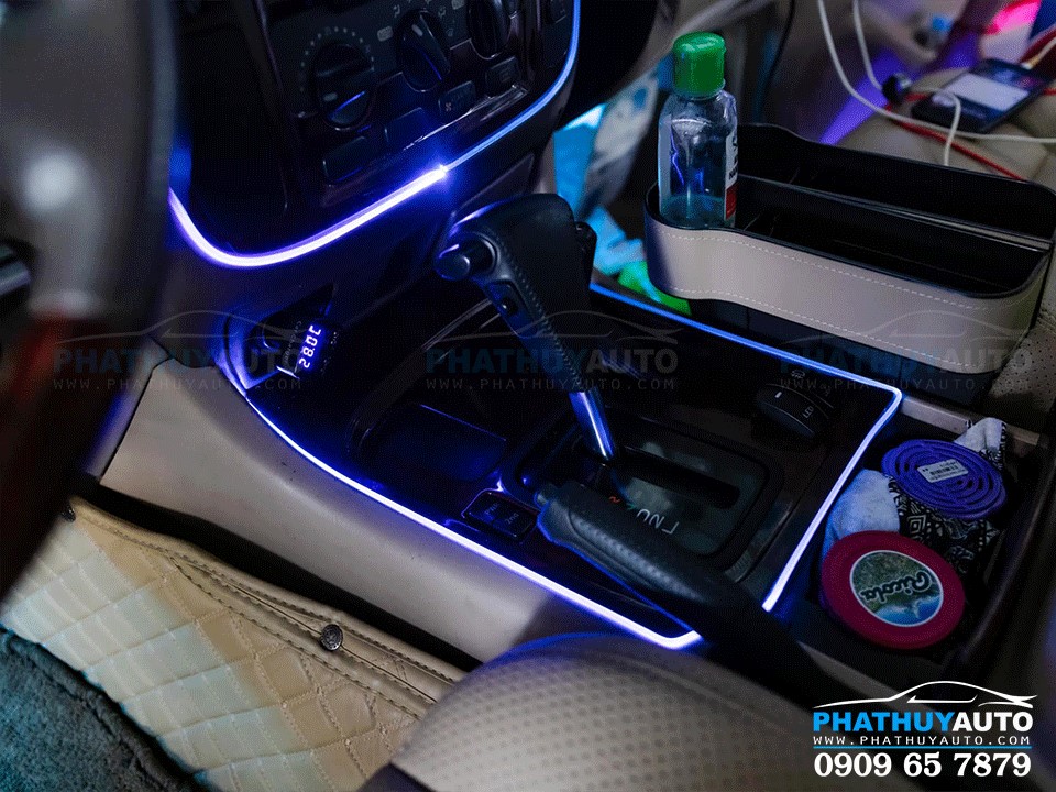 Độ Led nội thất Toyota Prado