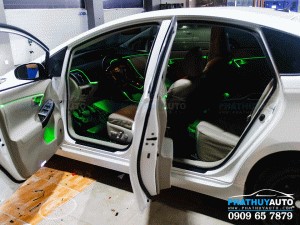 Độ Led nội thất Toyota Prius