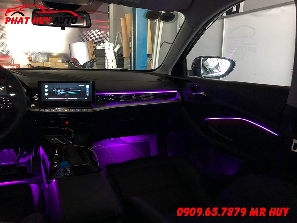 Độ Led Nội Thất Xe MG5