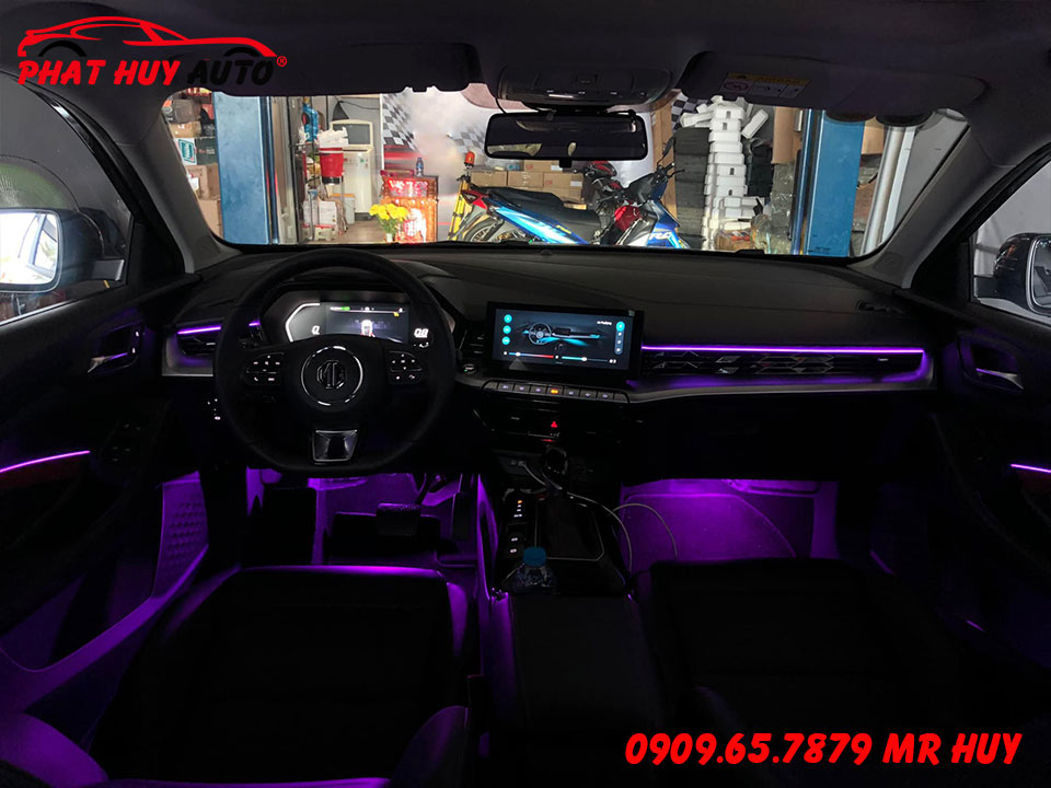 Độ Led Nội Thất Xe MG5