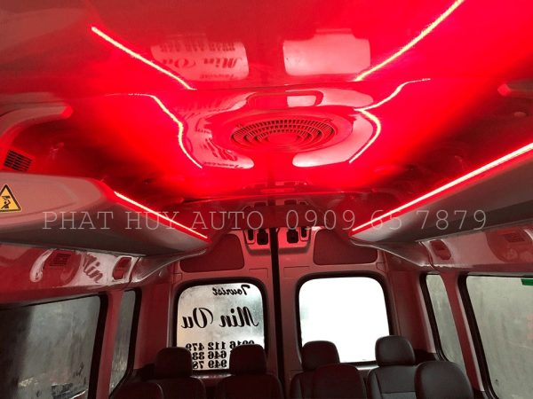 Độ Led trần xe Hyundai Solati