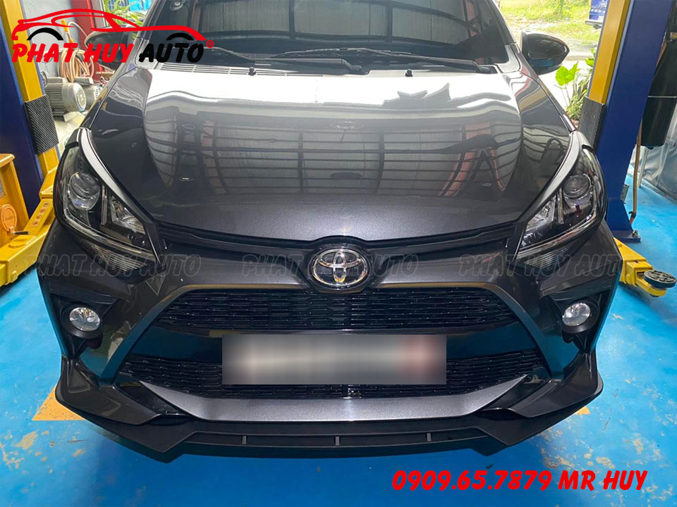 Độ lip cản trước Toyota Wigo