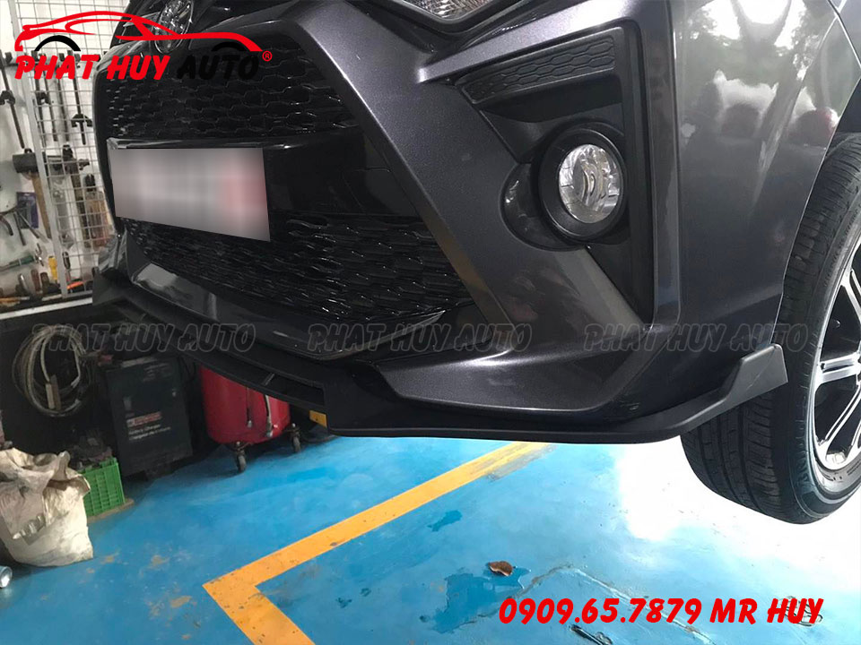 Độ lip cản trước Toyota Wigo