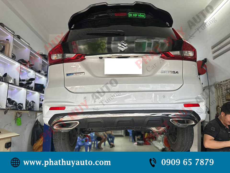 Độ líp pô cho Suzuki Ertiga