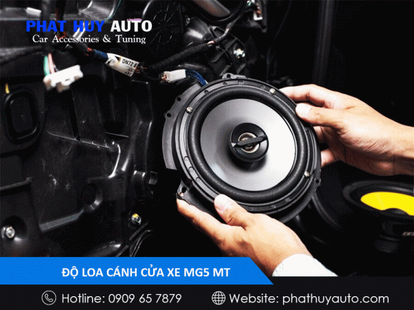 Độ loa cửa xe MG5 MT