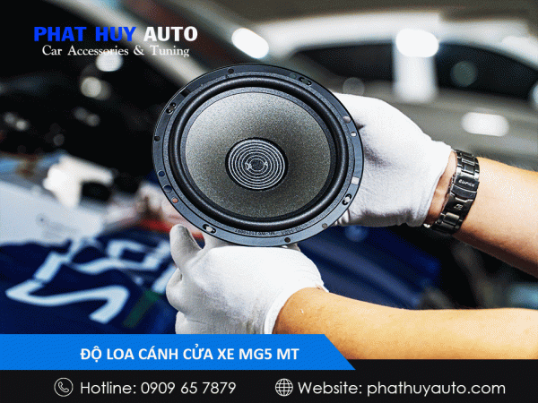 Độ loa cửa xe MG5 MT