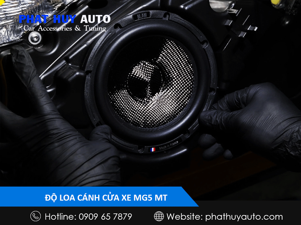 Độ loa cửa xe MG5 MT