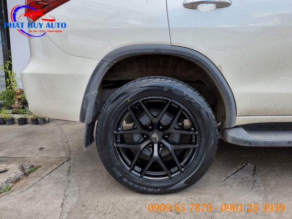 Độ mâm lazang cho Toyota Fortuner