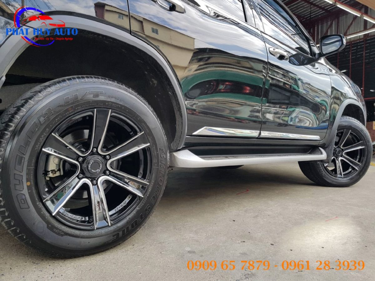 Độ mâm lazang cho Toyota Fortuner