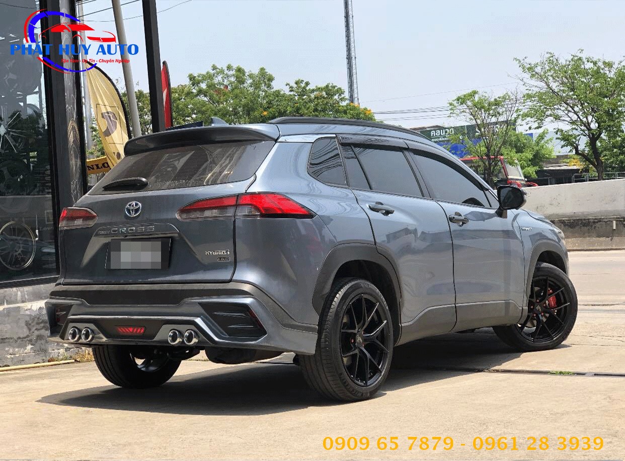 Độ mâm lazang xe Toyota Cross