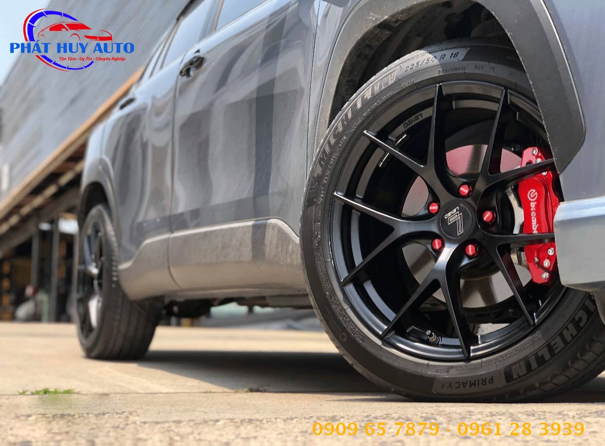 Độ mâm lazang xe Toyota Cross