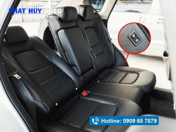 Độ ngả ghế sau Limo Green