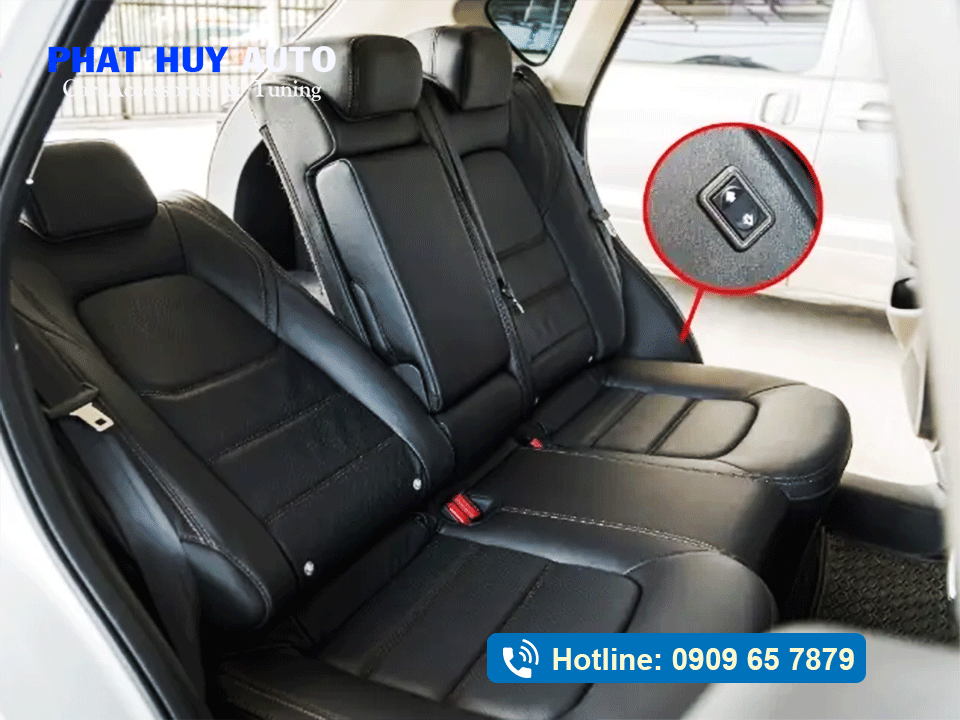Độ ngả ghế sau Limo Green