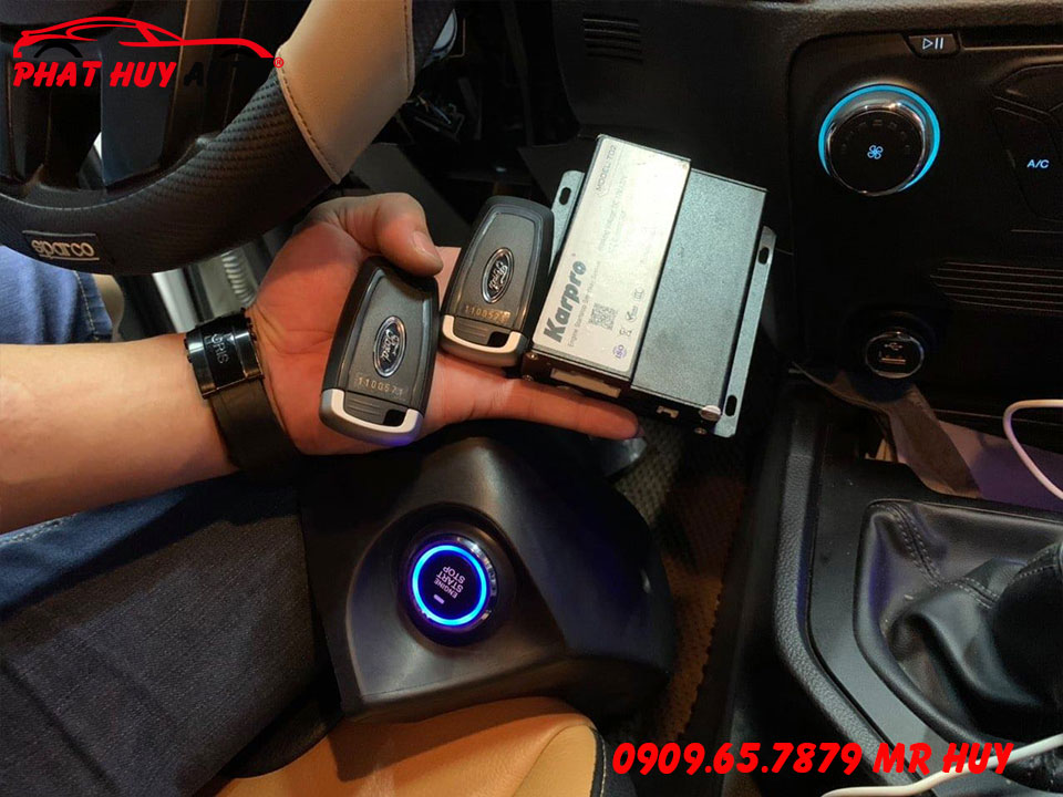 Độ Nút Smartkey Cho Ford Ranger
