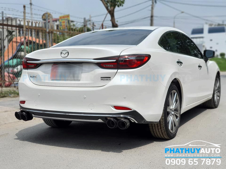 Độ Pô Akrapovic Cho Mazda 6