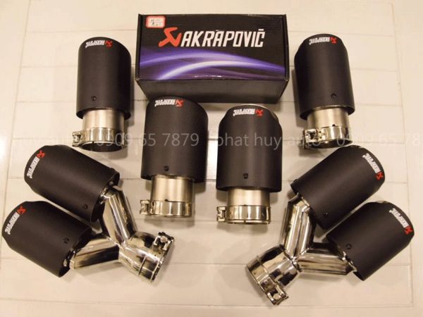 Độ pô Akrapovic cho xe Elantra