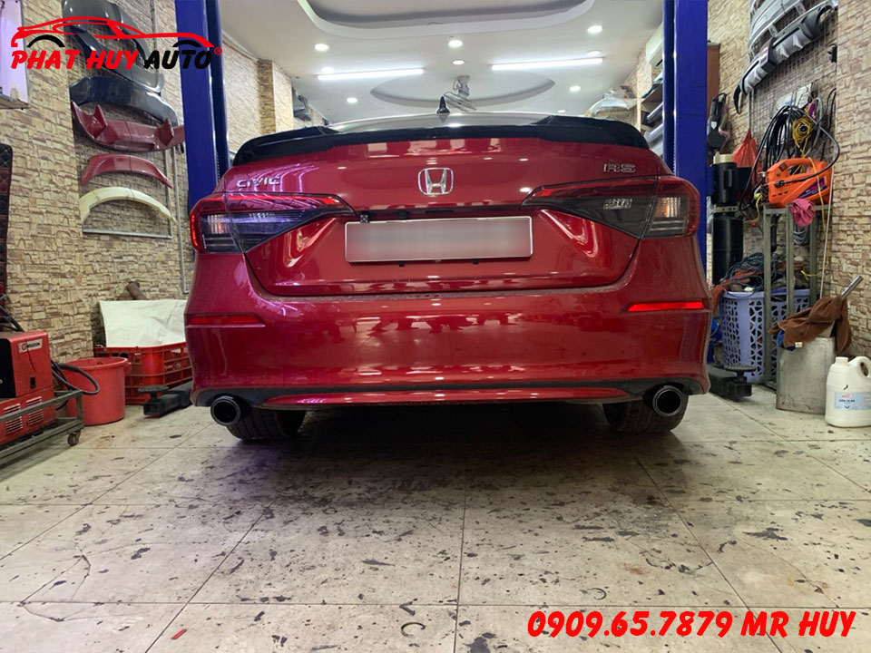 Độ pô cho Honda Civic 2022