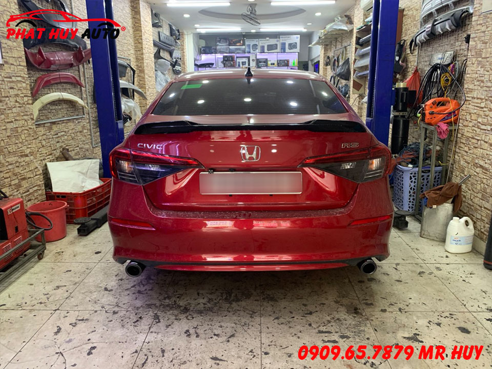 Độ pô cho Honda Civic 2022