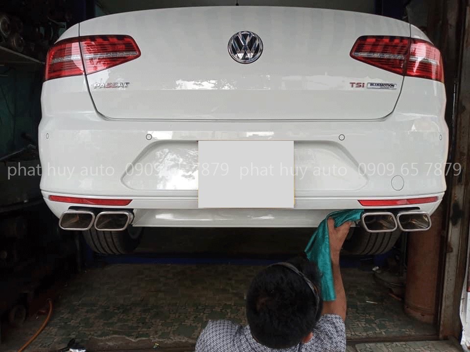 Độ pô cho xe Volkswagen Passat