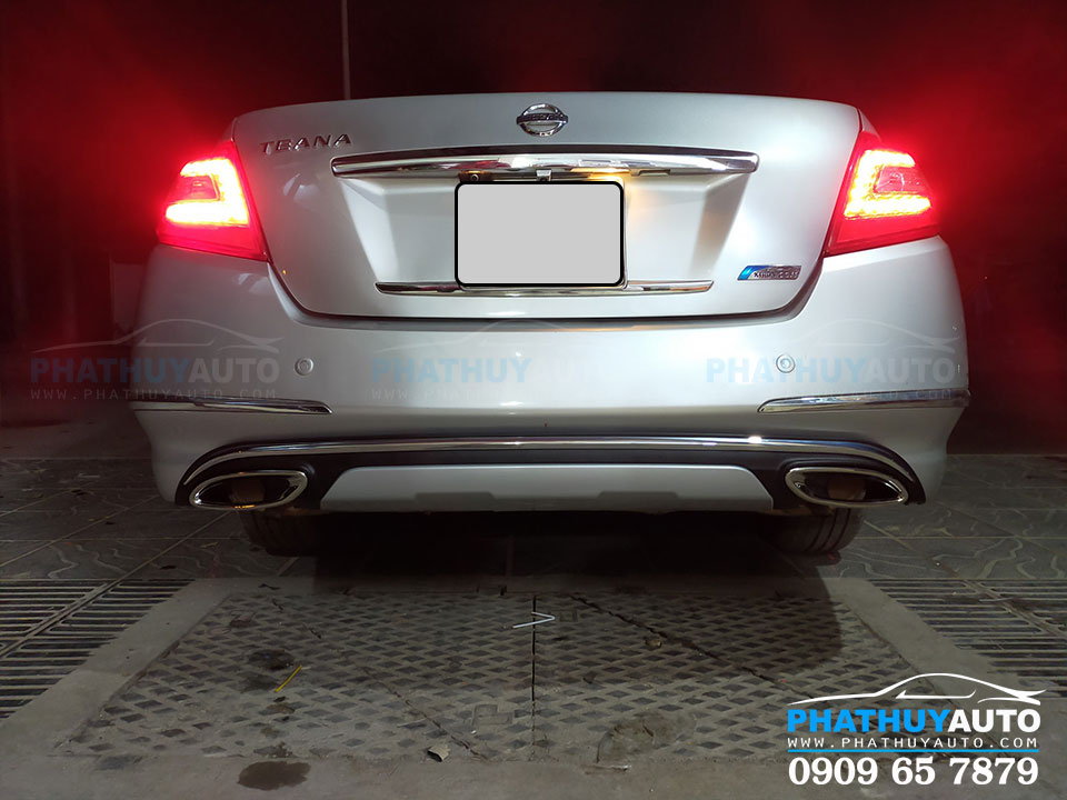 Độ pô Mer cho Nissan Teana