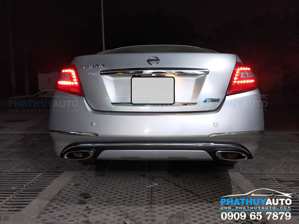 Độ pô Mer cho Nissan Teana