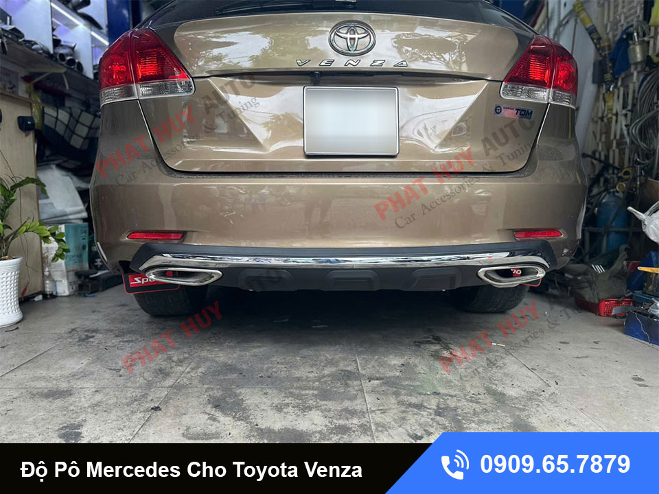 Độ pô cho Toyota Venza