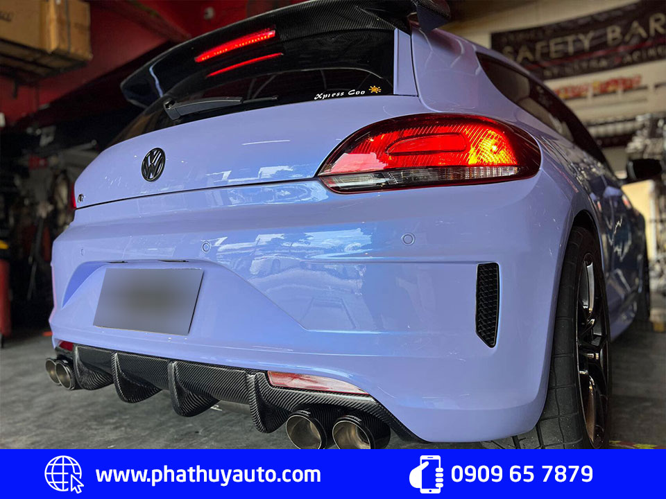 Độ Pô nổ on/off cho Volkswagen Scirocco