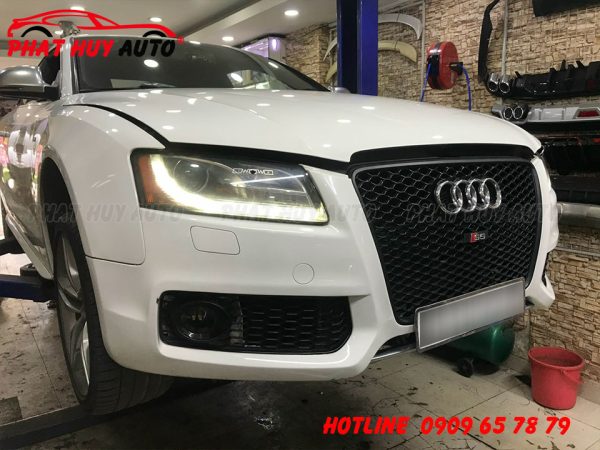 Độ pô on/off xe Audi A5 2007