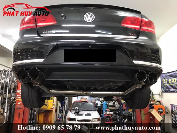 Độ pô on/off xe Volkswagen Passat