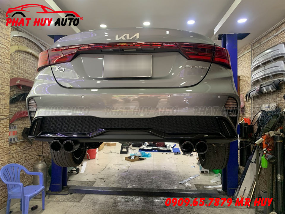 Độ pô xe Kia K3 2022