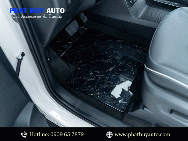 Độ sàn carbon xe Hyundai Custin