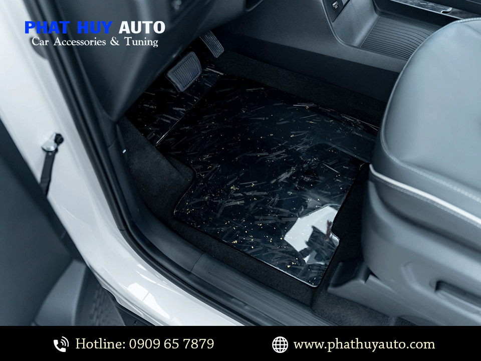 Độ sàn carbon xe Hyundai Custin