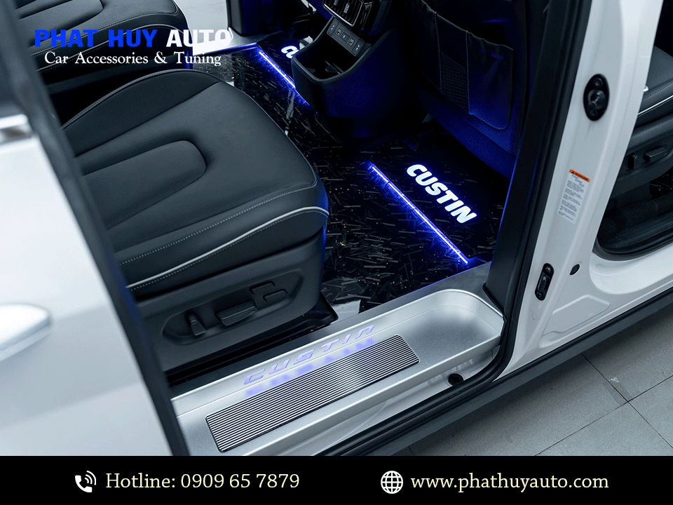 Độ sàn carbon xe Hyundai Custin