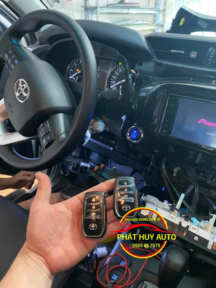 Độ Start Stop cho Toyota Hilux