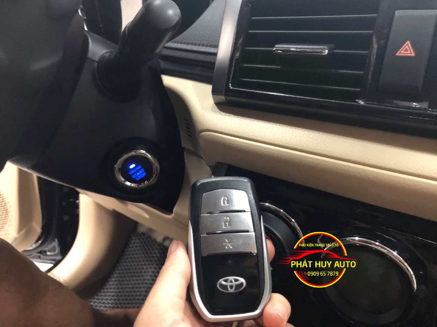 Độ Start Stop cho xe Vios