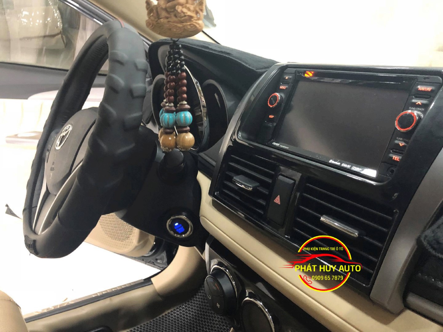 Độ Start Stop cho xe Vios