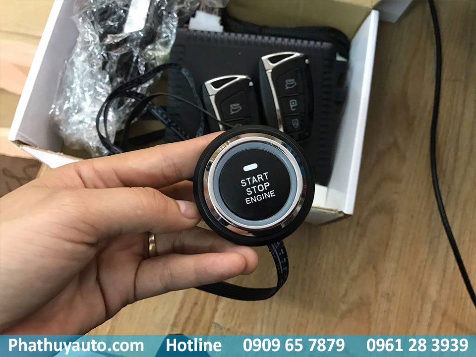 Độ Start Stop Smartkey cho Captiva