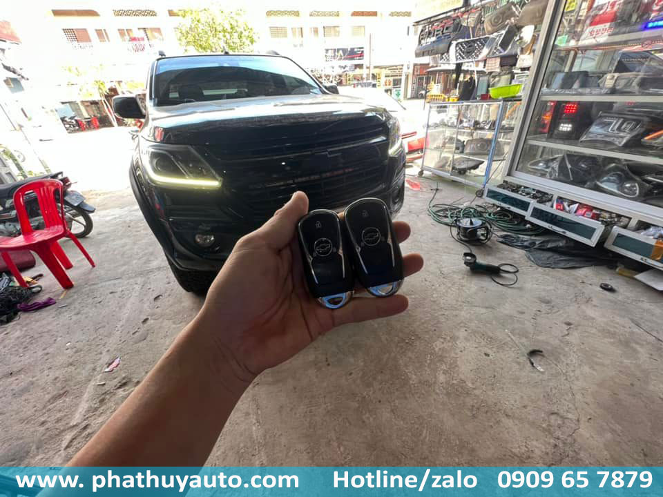 Độ Start Stop Smartkey cho Colorado