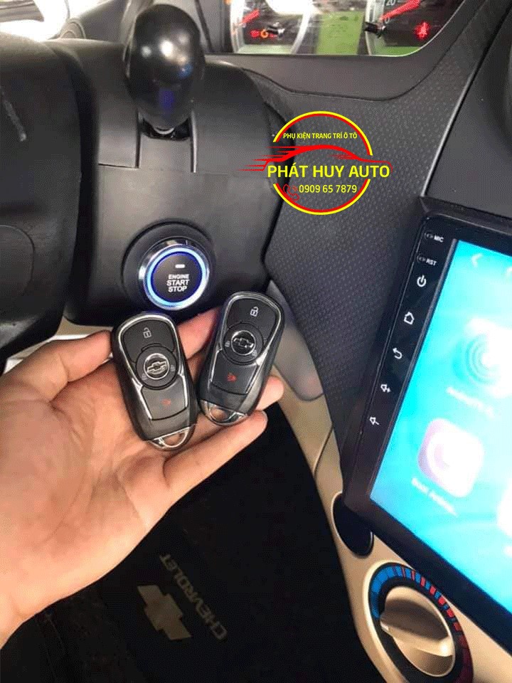Độ Start Stop xe Chevrolet Aveo