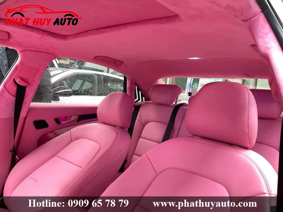 Đổi màu nội thất Audi A4 2012