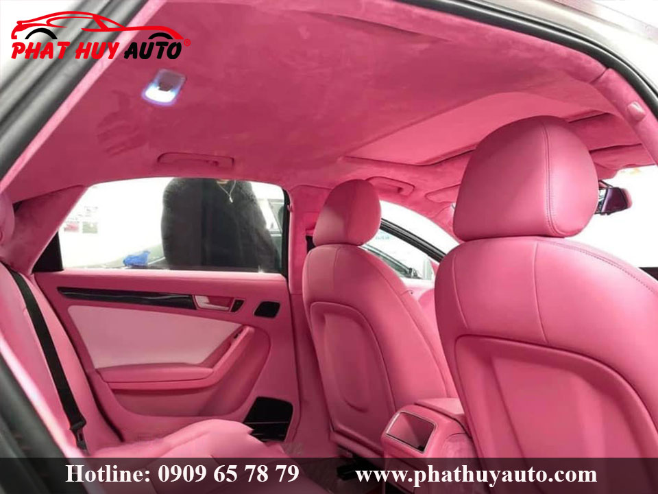 Đổi màu nội thất Audi A4 2012