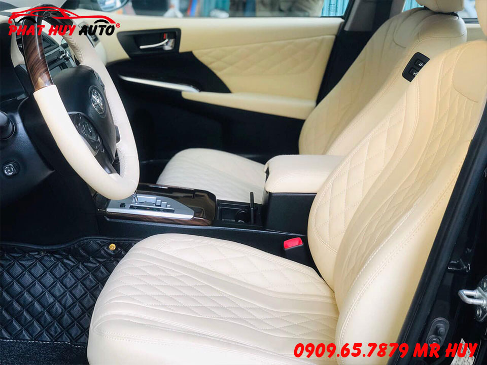 Đổi màu nội thất Camry 2015