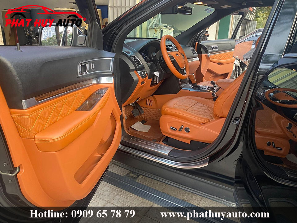 Đổi màu nội thất Ford Explorer