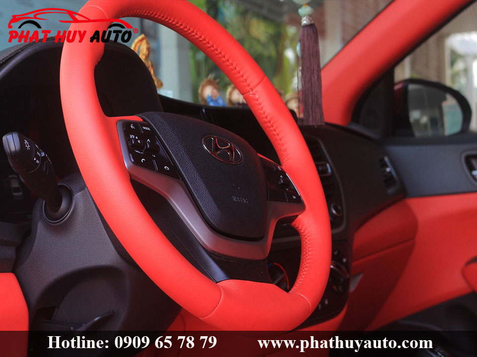 Đổi màu nội thất Hyundai Accent